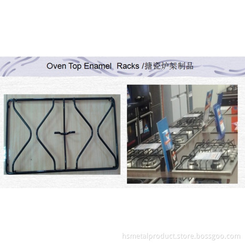 Oven Top Enamel Racks